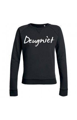 Dames - Deugniet Sweater zwart