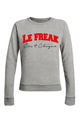 Dames - Le Freak Sweater grijs